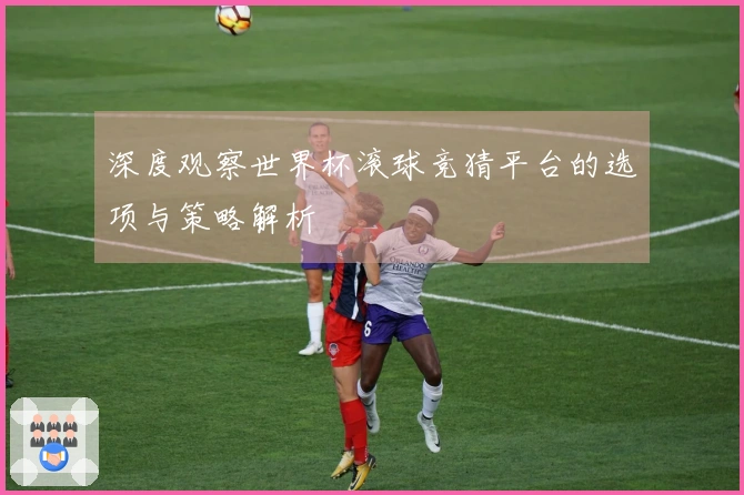 深度观察世界杯滚球竞猜平台的选项与策略解析