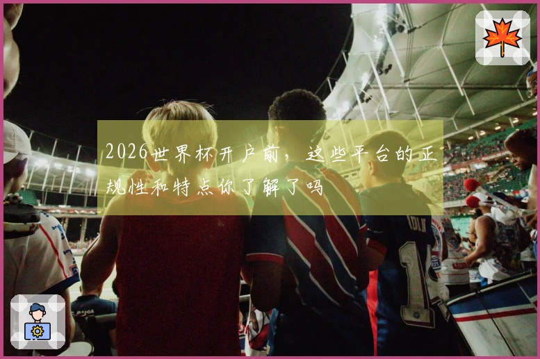 2026世界杯开户前，这些平台的正规性和特点你了解了吗